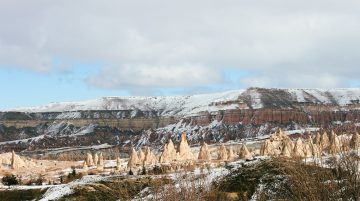 Kışın Kapadokya